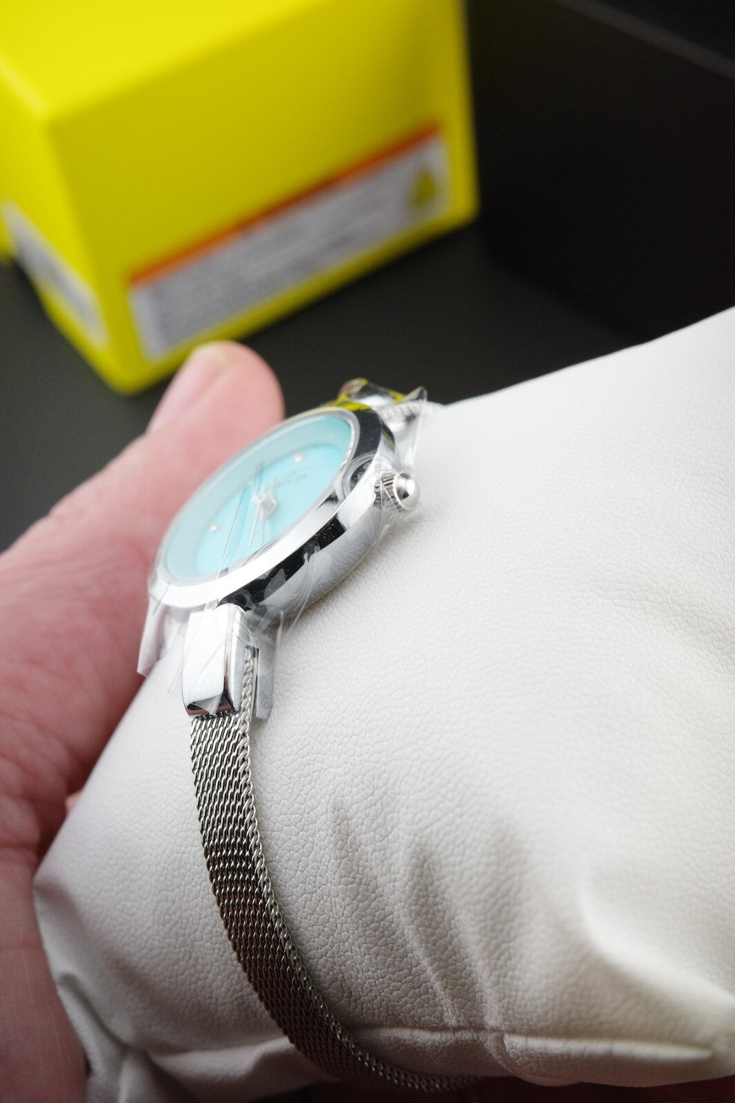 New & Boxed Invicta Angel 70296 Blue / Silver Stainless Steel Ladies Watch 26mm