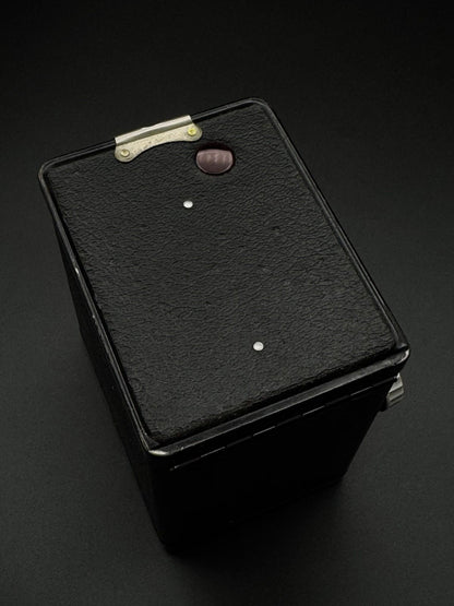 Working Kodak Brownie Six-20 Model D Vintage Film Camera with Case