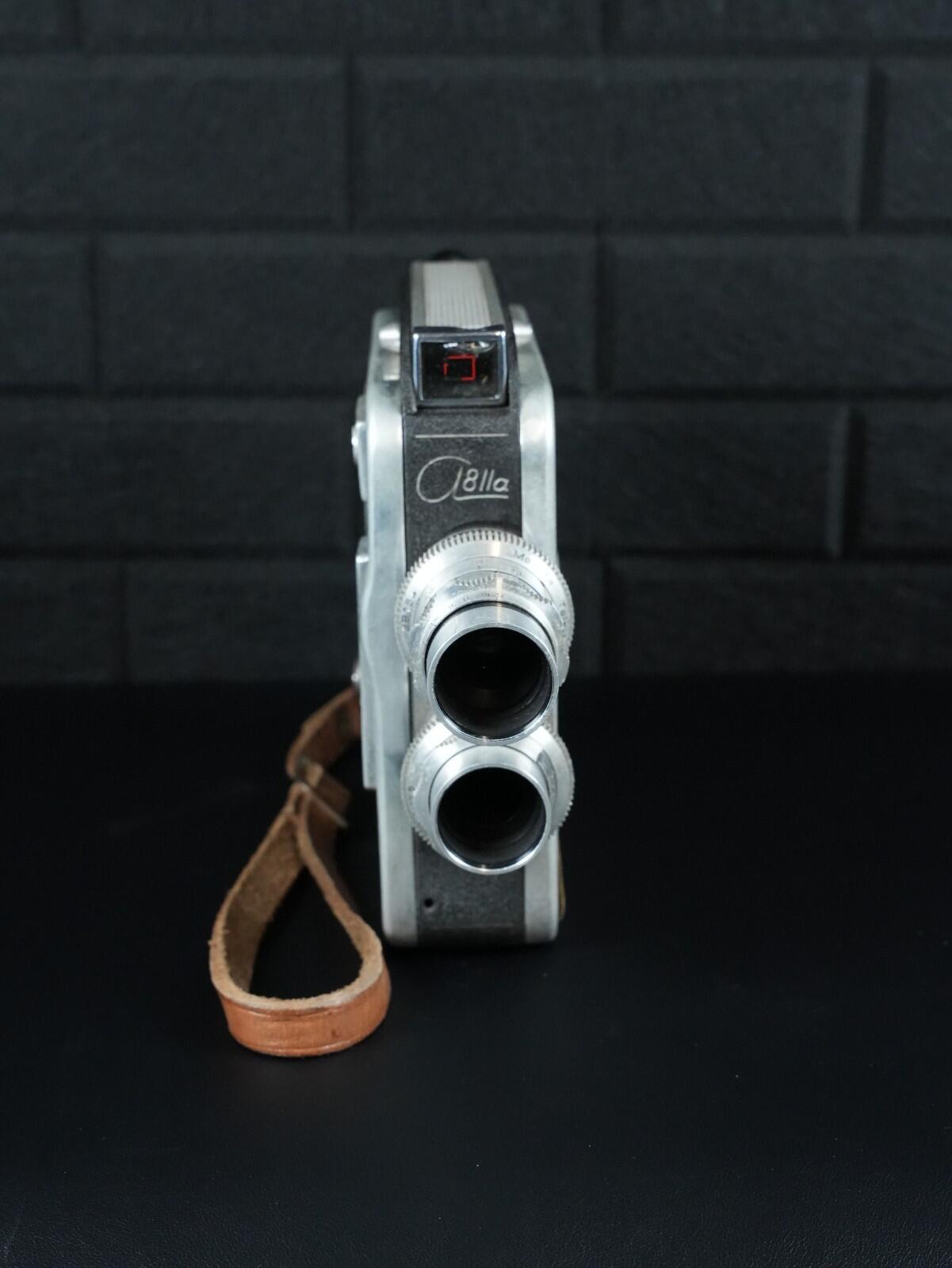 Meopta A8 lla Vintage 1950's Double 8mm Cine Film Camera - Spares or Repair