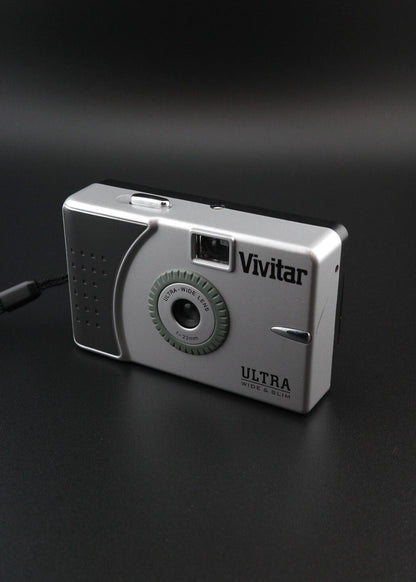 Vivitar Ultra Wide & Slim Vintage 2000's 35mm Film Camera - Tested and Working