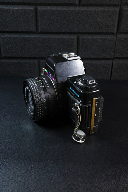 Praktica BCA SLR 35mm Camera Bundle - 2 Lenses, Flash, Case & More - Working