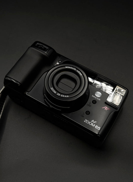 Minolta AF Zoom 65 Vintage 1990's 35mm Film Point & Shoot Camera - Working B138