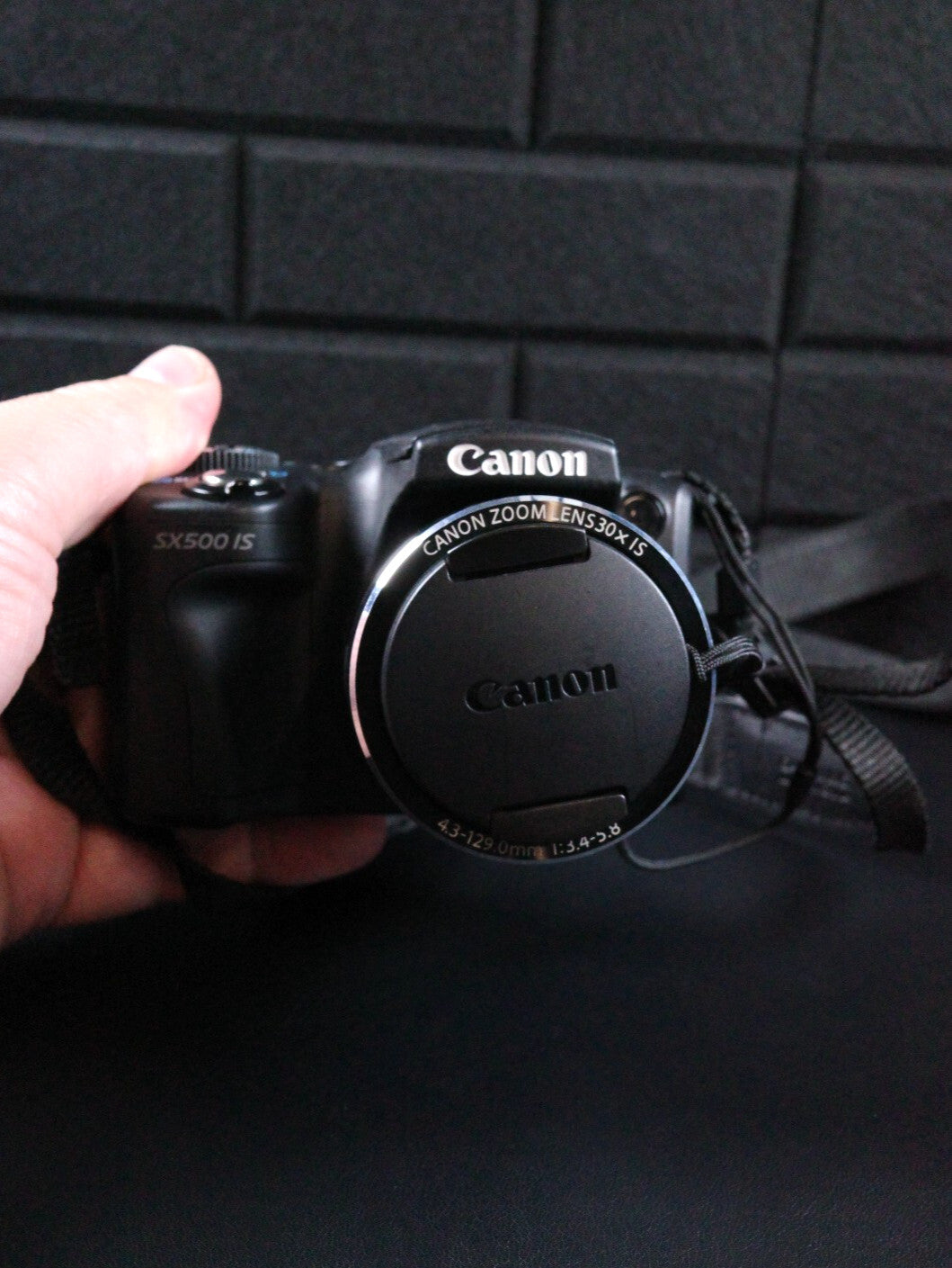 Canon PowerShot SX500 IS Digital Bridge Camera 16MP + New Battery & Charger