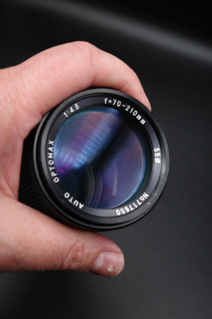 Auto Optomax Vintage Lens - 70-200mm F4.5 Macro Pentax PK Mount - Fully Working