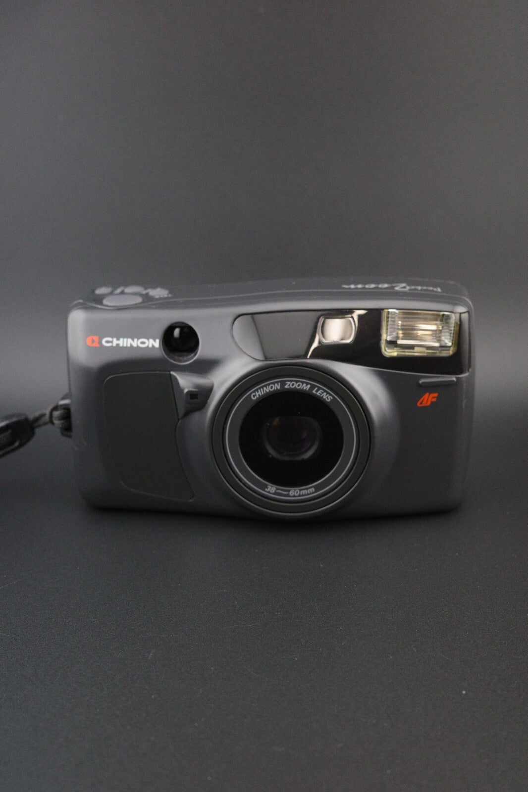 Chinon Pocket Zoom Vintage 35mm Film Camera 38-60mm Film Tested Fully Working