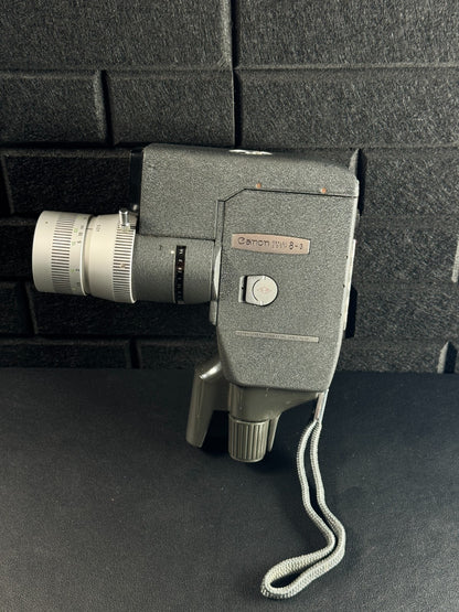 Canon Reflex Zoom 8-3 Vintage 1960's 8mm Cine Movie Camera - Tested & Working