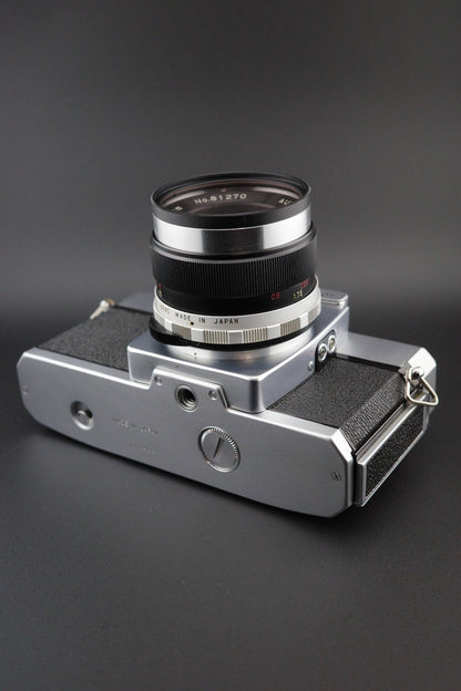 Mamiya/Sekor 500TL 35mm Film Camera +  50mm f/2 Lens Winds, Fires, Faulty Meter