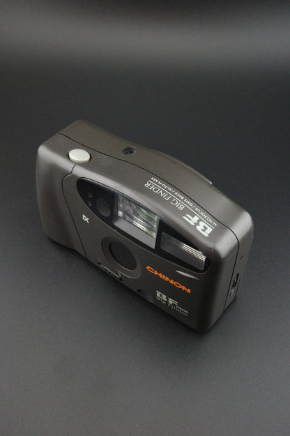Chinon BF 200DB Big Finder Point + Shoot 35mm Film Camera - Tested & Working