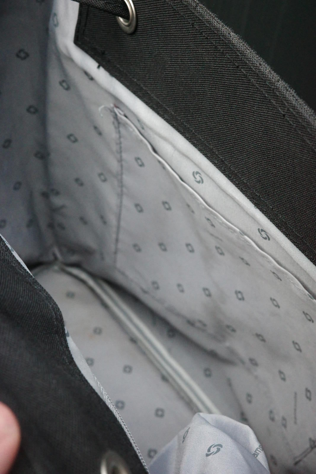 Rare Samsonite Lightweight Canvas Rucksack / Shoulder Bag