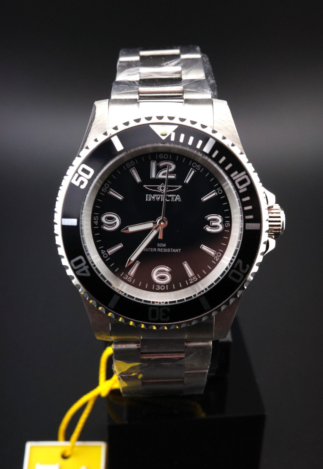Invicta Specialty Rowan 49335 Men’s Watch 40mm Steel Black Dial - New & Boxed