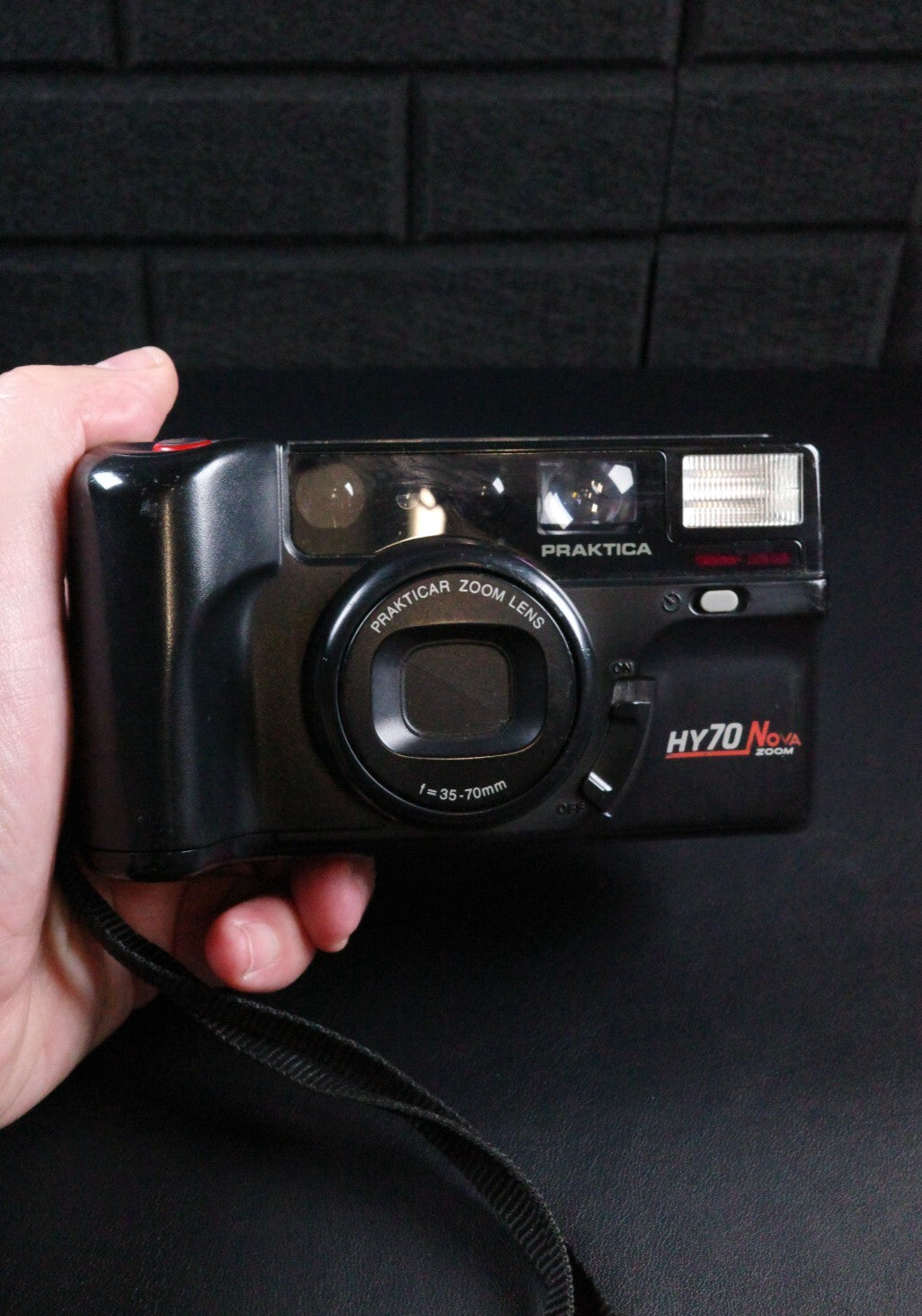 Praktica HY 70 Nova Zoom Vintage 1990's 35mm Point & Shoot Camera - Working