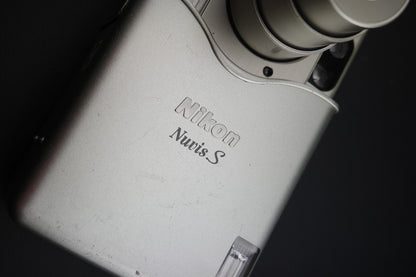 Nikon Nuvis S Vintage 1990's APS Film Point and Shoot Camera - Tested & Working
