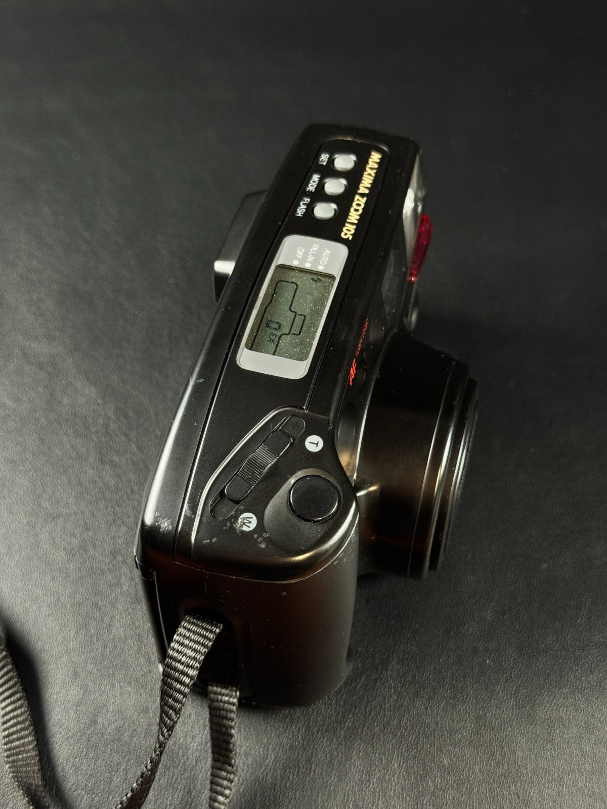 Samsung Maxima Zoom 105 35MM Camera With Case Film Tested