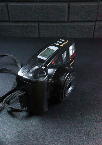 Samsung AF Zoom 1050 Vintage 1990's 35mm Film Camera, Case + Batteries - Working