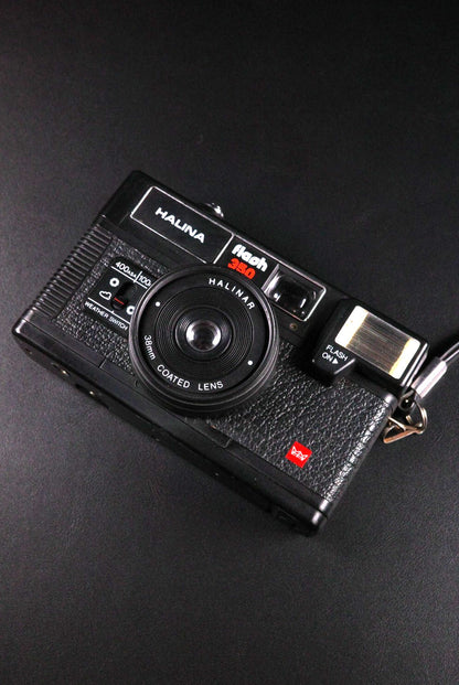 Halina Flash 350 Vintage 1990's 35mm Film Camera - Film Tested & Working
