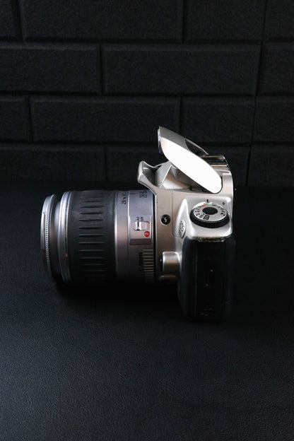 Vintage Canon EOS 300 35mm SLR Film Camera + 28-90mm Zoom Lens Tested & Working