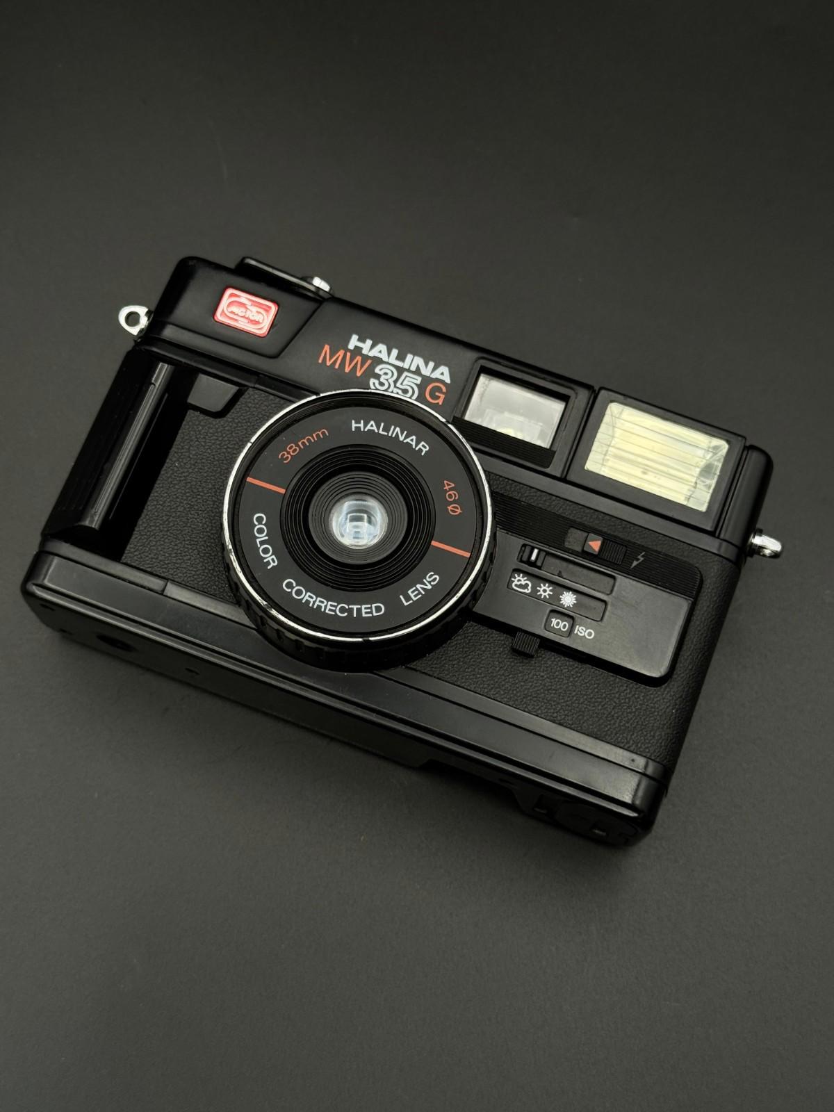 Halina MW 35AF 35mm Compact Film Camera With 38mm f3.8 Lens - Flash Not Working