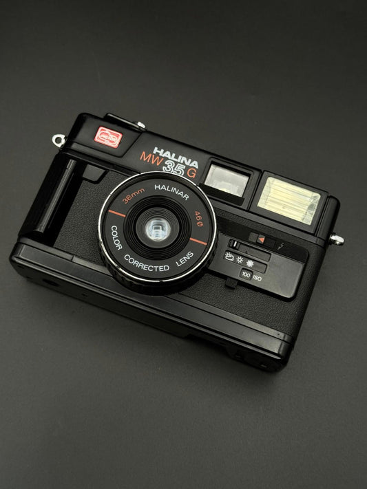 Halina MW 35AF 35mm Compact Film Camera With 38mm f3.8 Lens - Flash Not Working