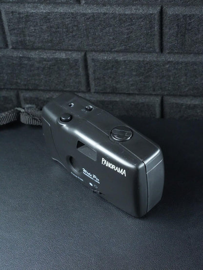 Panorama Wide Pic Vintage 35mm Film Camera + Case - Tested & Working (Z18)