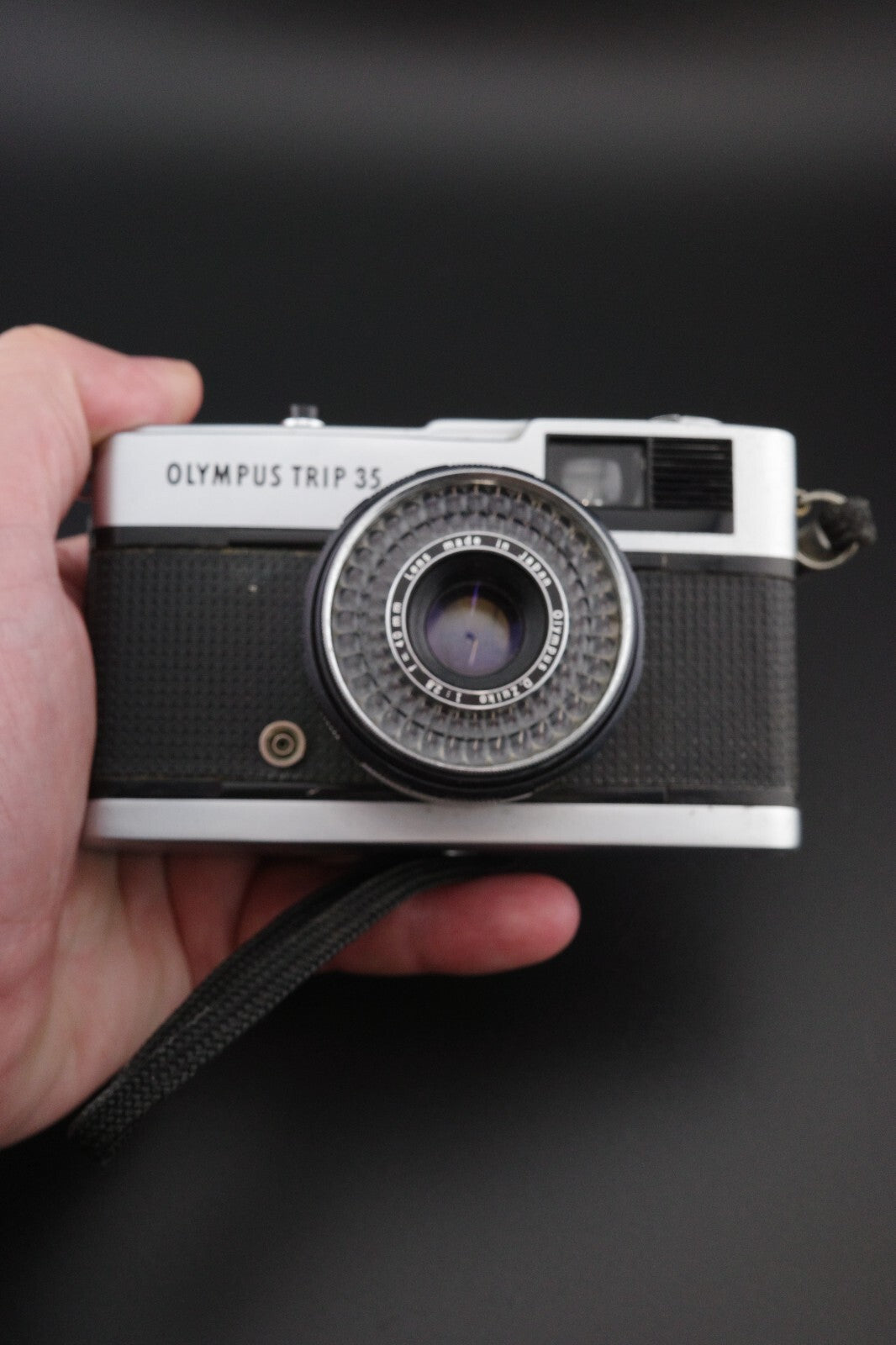 Olympus Trip 35 Vintage 35mm Film Camera - Winds, Fires With Faulty Light Meter
