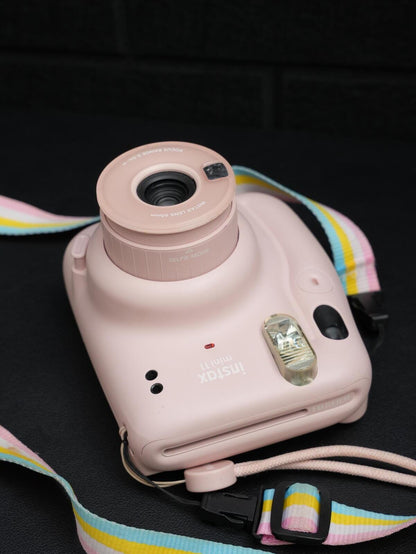 Fujifilm Instax Mini Pink 11 Instant Camera + Album & Batteries - Working