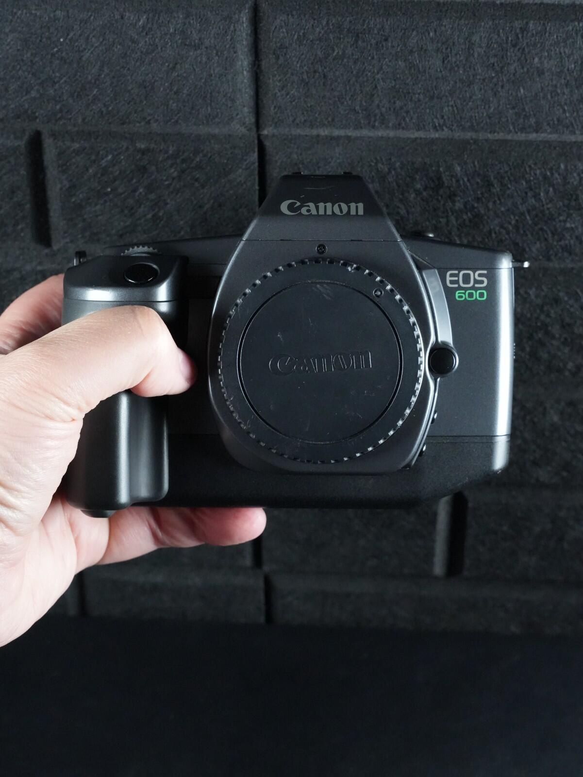 Canon EOS 600 35mm AF SLR 1980's Film Camera Body Only - Tested & Working (W537)