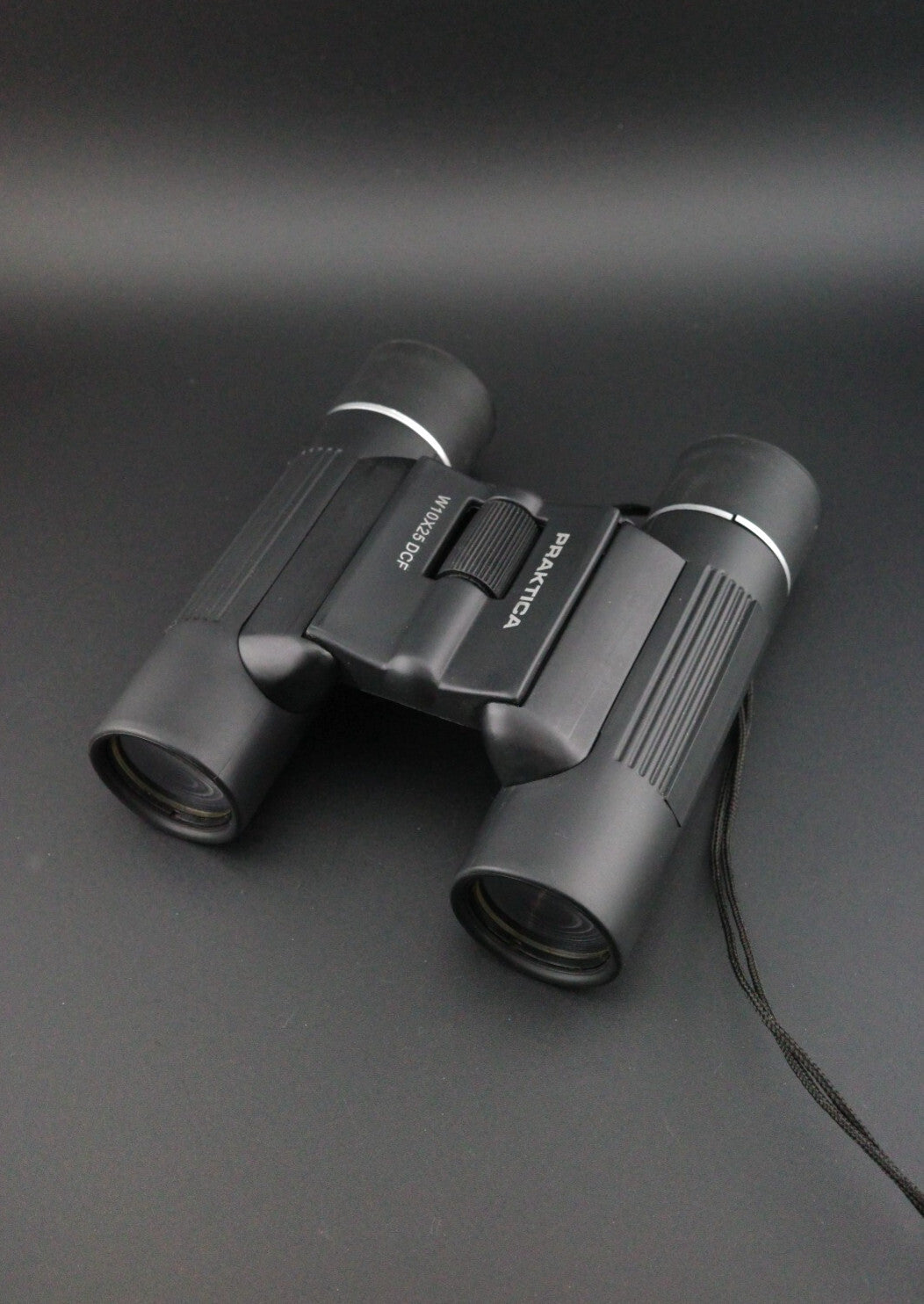 Praktica W10x25 DCF 10x25 Compact Binoculars With Case - Tested & Working