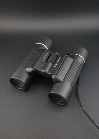 Praktica W10x25 DCF 10x25 Compact Binoculars With Case - Tested & Working