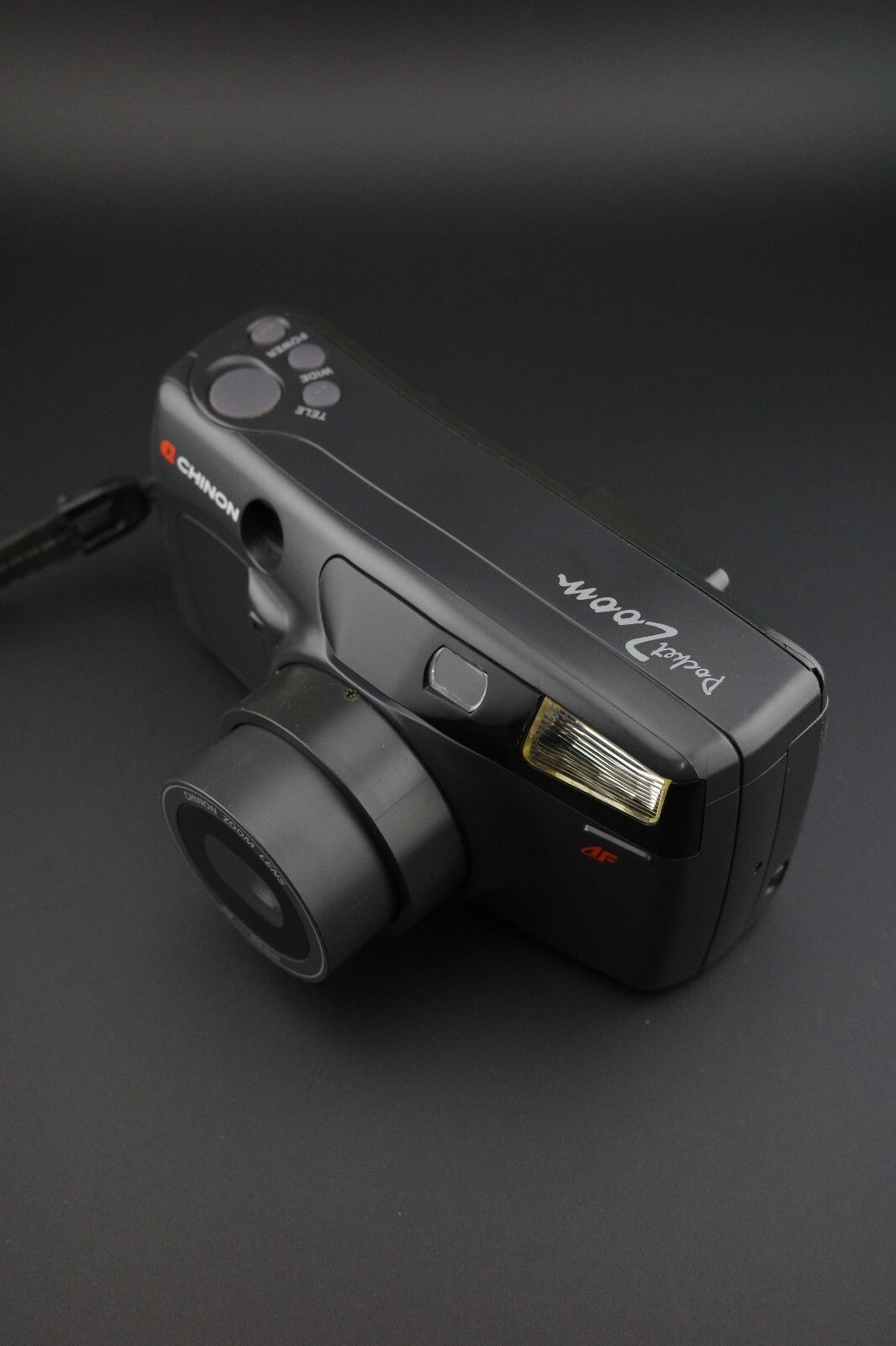 Chinon Pocket Zoom Vintage 35mm Film Camera 38-60mm Film Tested Fully Working