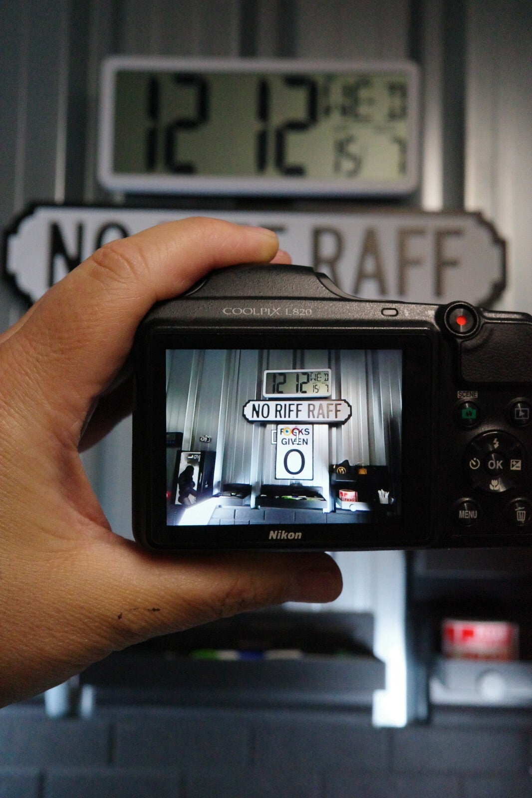 Nikon Coolpix L820 Digital Bridge Camera 16.1MP 30x Optical Zoom - Fully Working