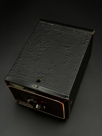 Vintage Kodak Brownie No.2 Portrait 120 Film Model F Box Camera Tested & Working