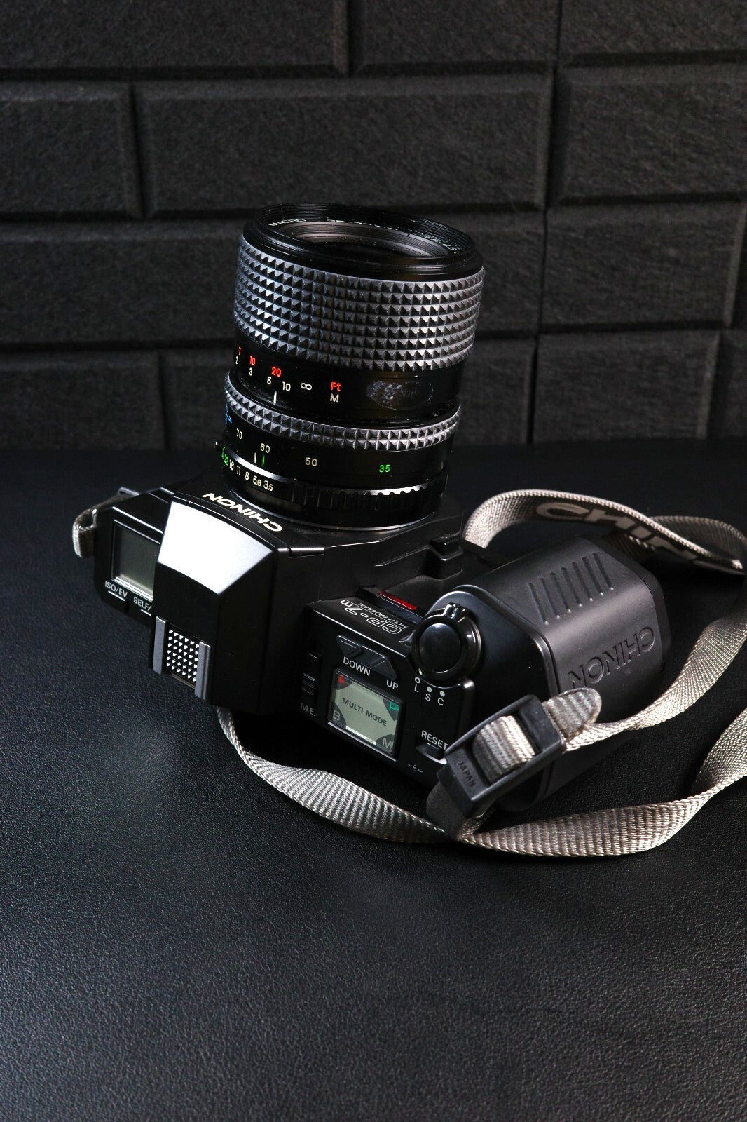 Vintage Chinon CP-7m 35mm Film SLR Camera + 35-70mm Lens - Faulty (Read Details)