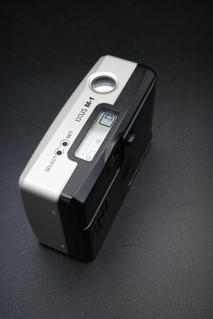 Canon IXUS M-1 Silver Vintage APS Film Compact Pocket Film Camera