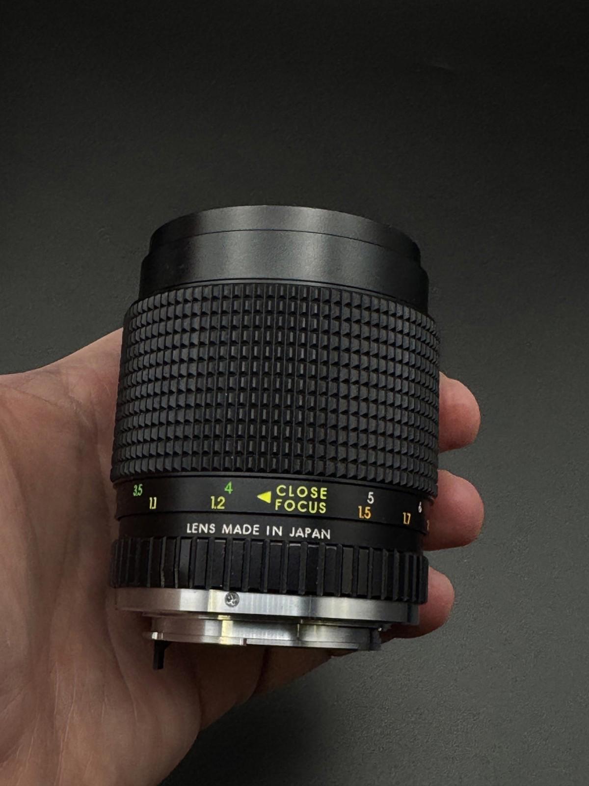 Vintage Super Ozeck Auto MC 1:2 8 135mm Lens Pentax K Mount - Tested & Working