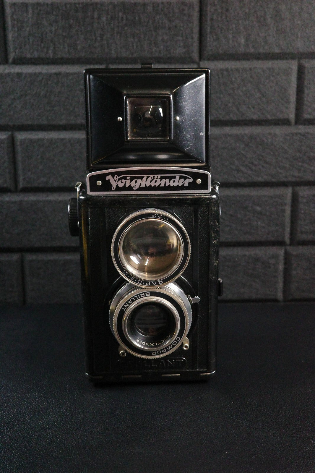 Voigtlander Brilliant Vintage 1930's 120 Film TLR Camera - Tested & Working