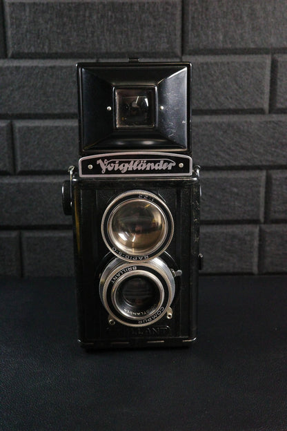 Voigtlander Brilliant Vintage 1930's 120 Film TLR Camera - Tested & Working