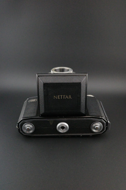 Zeiss Ikon Nettar 517/16 Vintage 1950's Folding 120 Film Camera Tested & Working