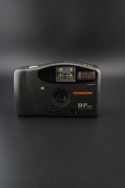 Chinon BF 200DB Big Finder Point + Shoot 35mm Film Camera - Tested & Working