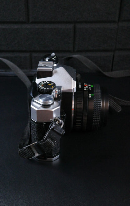 Working Fujica STX-1 Vintage 1980's 35mm SLR Film Camera - X-Fujinon 50mm f/1.9