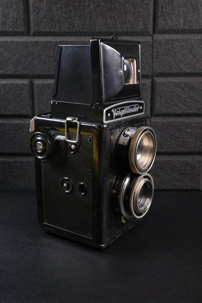 Voigtlander Brilliant Vintage 1930's 120 Film TLR Camera - Tested & Working