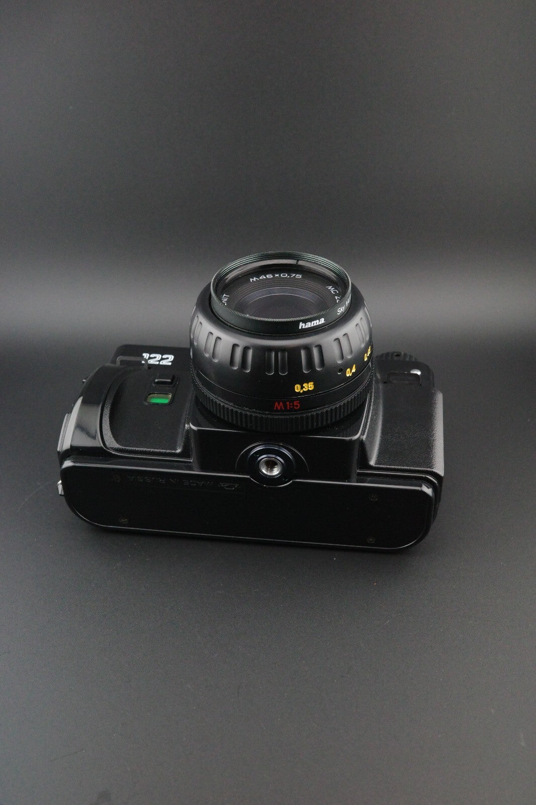 Zenit 122 35mm SLR + MC Zenitar-M2s 50mm f2 - Tested & Working and Near Mint