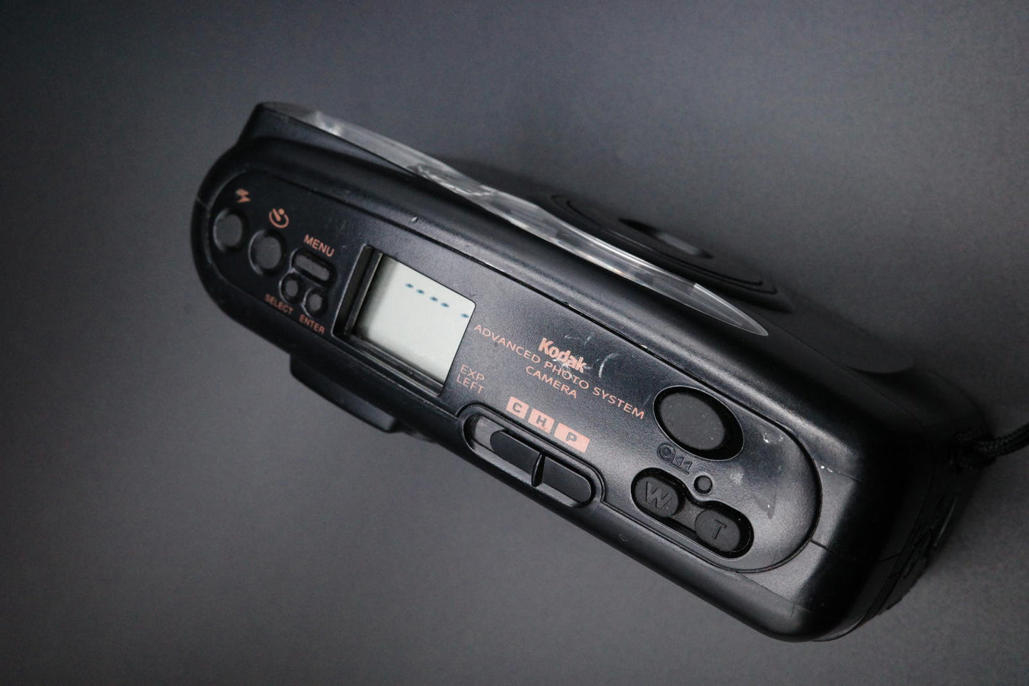 Kodak Advantix 4100ix Zoom APS Film Camera Black Tested & Working