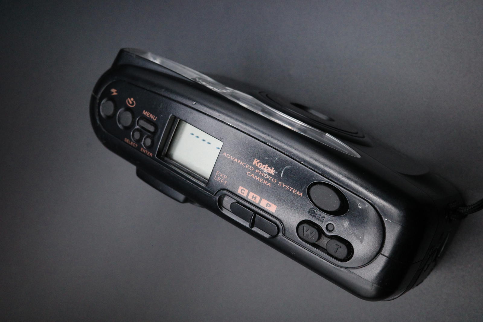 Kodak Advantix 4100ix Zoom APS Film Camera Black Tested & Working