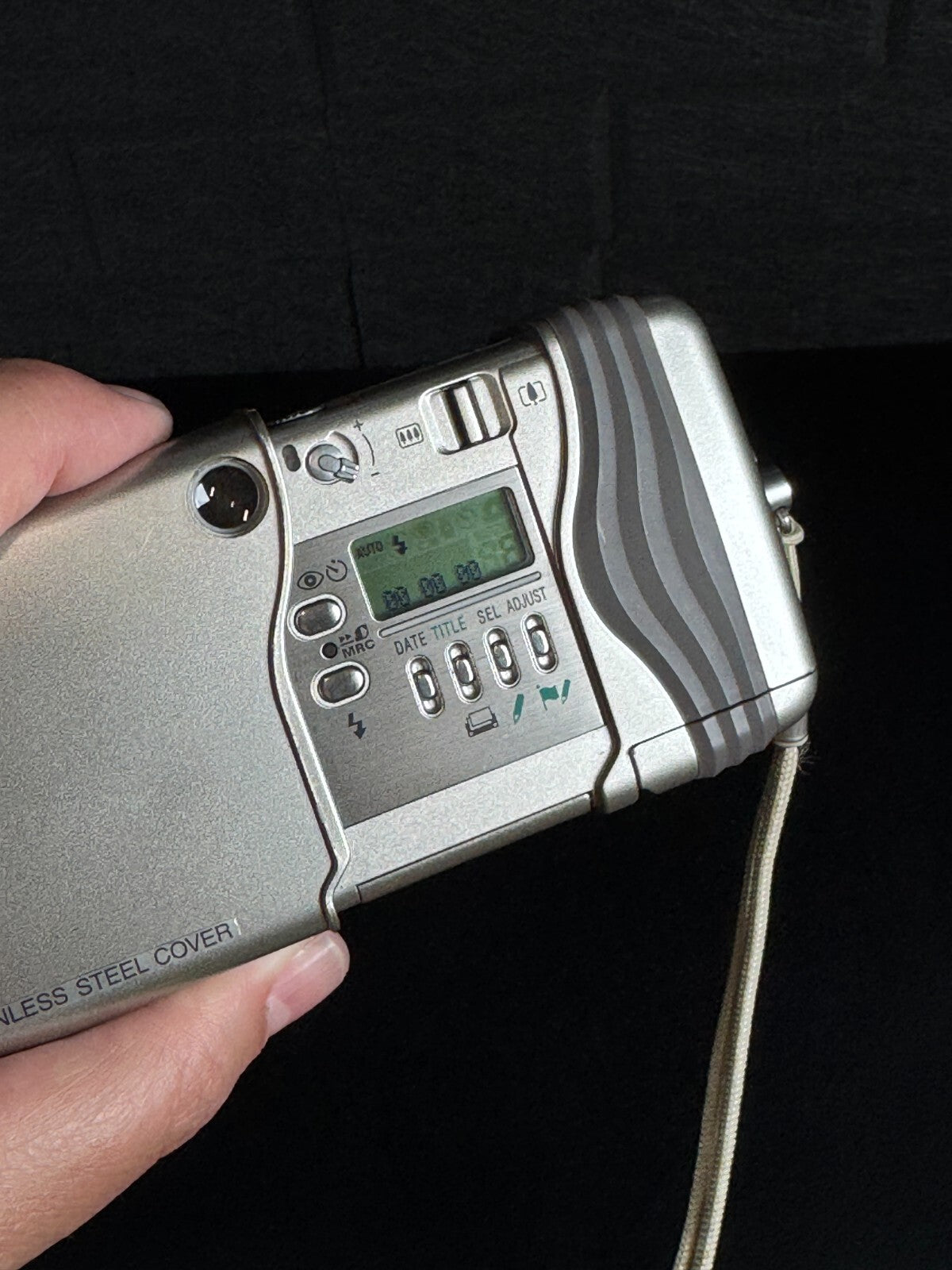 Nikon Nuvis S Vintage 2000's Y2K APS Film Zoom Camera + Battery - Working