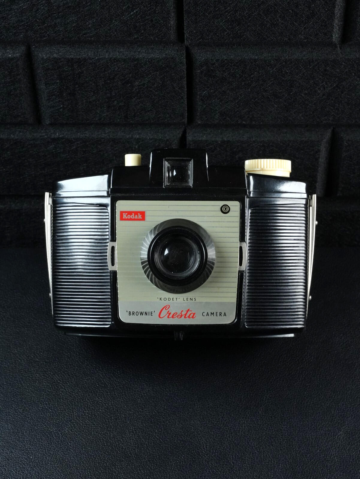Kodak Brownie Cresta Vintage 1950's 120 Film Camera & Case - Working (Y509)