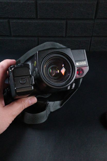 Ricoh Mirai Zoom 3 Vintage 1990's 35mm Film Bridge Camera 35-135mm - Working