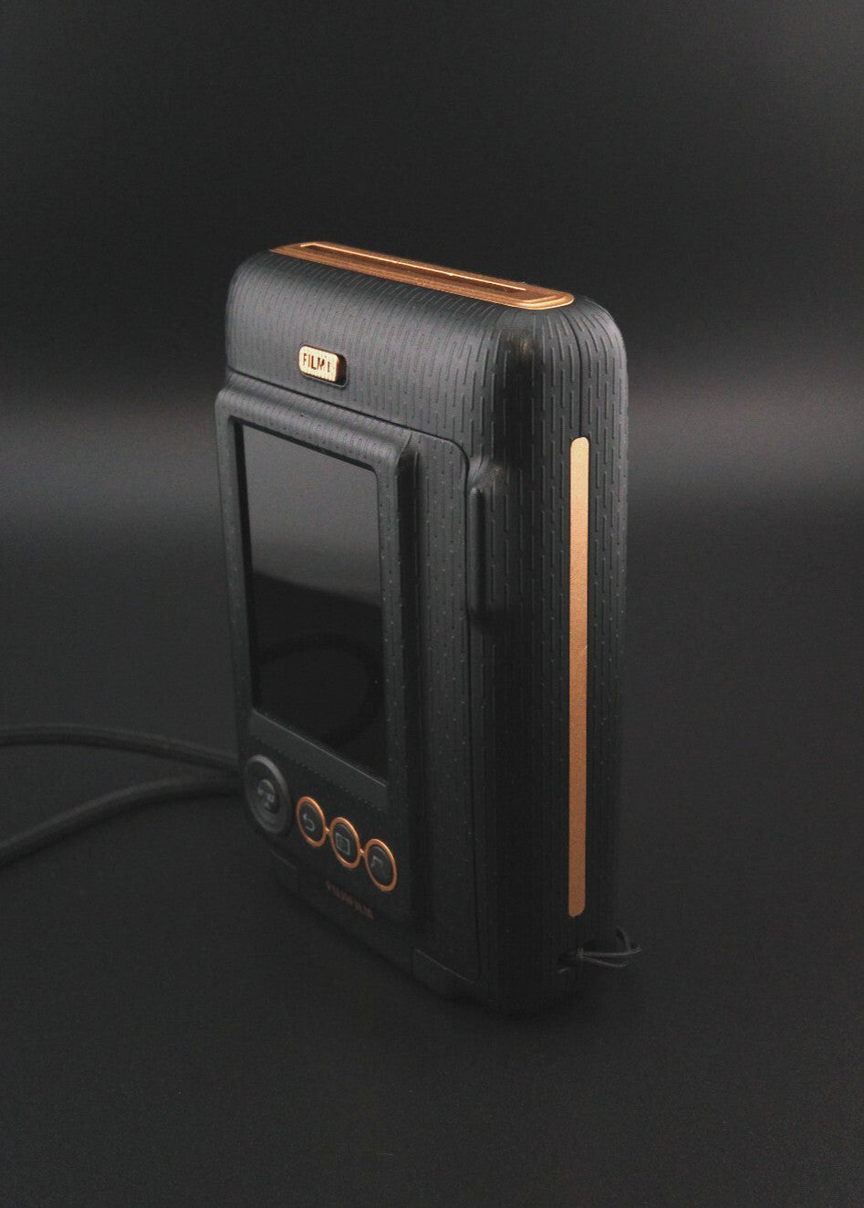 Fujifilm Instax Mini LiPlay Hybrid Instant Camera – Black & Rose Gold + Film