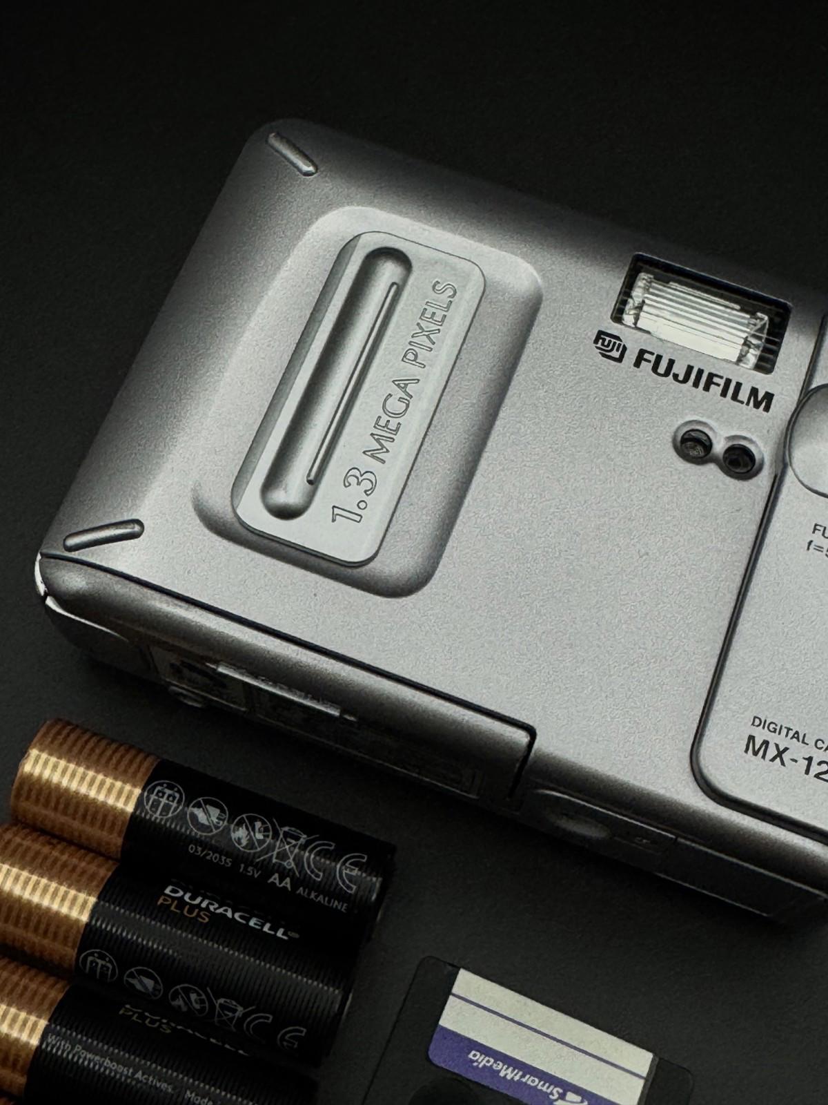 Fujifilm MX-1200 1.3MP Digital Camera + Batteries & Memory Card - Fully Working