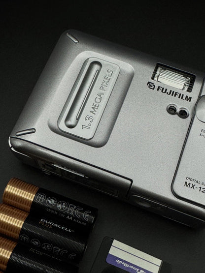 Fujifilm MX-1200 1.3MP Digital Camera + Batteries & Memory Card - Fully Working
