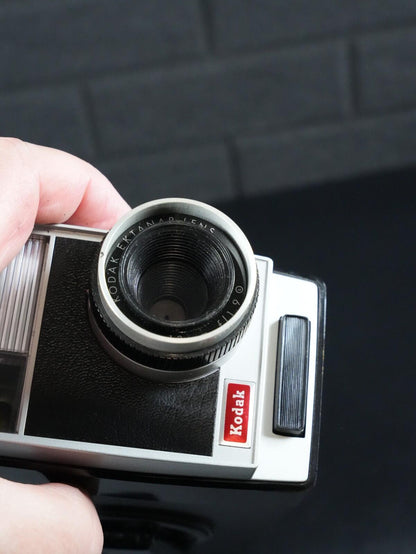 Kodak Brownie Vintage 1960's 8mm Movie Cine Camera Ektanar f/1.9 Lens - Working